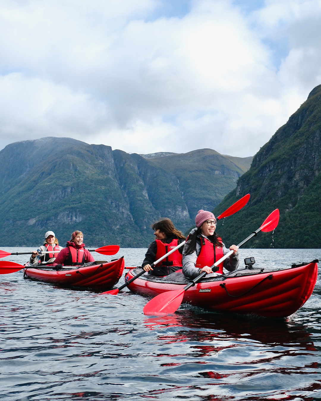 Kayak-Shooting Norwegen